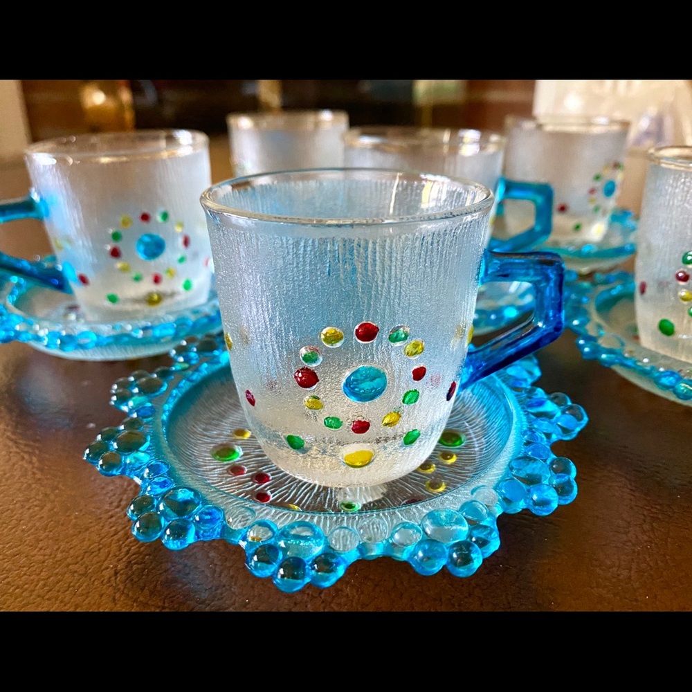 Haruto Japanese coffee/express glass set